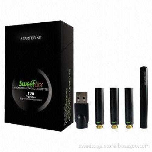 510 Cartomizer Rechargeable E-cigarette Starter Kit, Sized 9.2 x 113mm